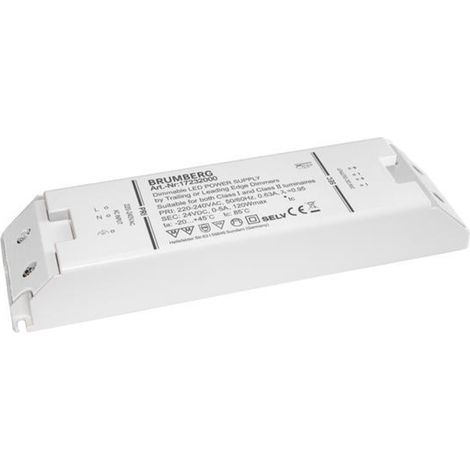 Brumberg Leuchten LED-Netzgerät 12-120W 24V IP20 dimm. Phasenab. 17232000 (1/2)