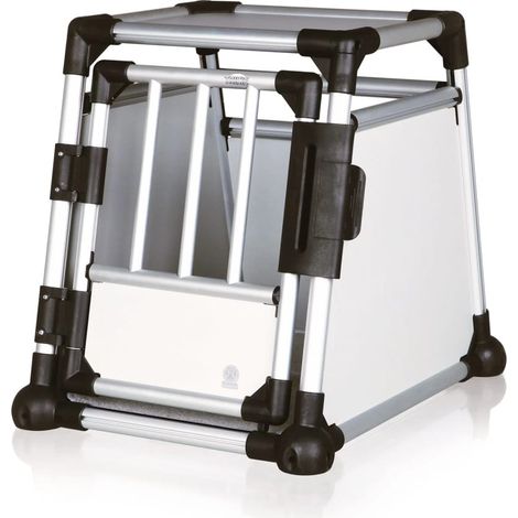 Cage de transport Alu Autobox pour chiens Désignation : Cage alu Autobox 39341