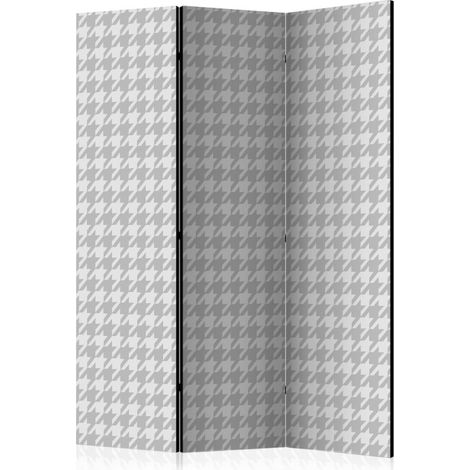 Paravent 3 Volets "Dogtooth Check" 135x172cm (1/2)