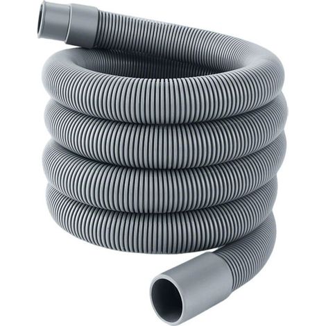 Tuyau de Vidange,Kit de Rallonge Machine a Laver,Uyau D'évacuation Lave Linge,Flexible D'évacuation Universel,Tuyau D'évacuation D'eau,Tuyau de Machine à Laver（3m)