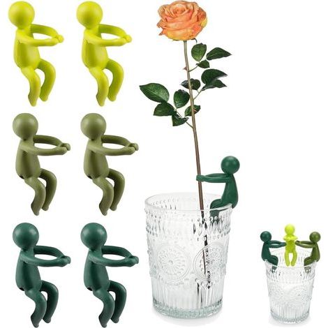 Propagation des plantes,Lot de 6 supports de plantes mignons en plastique pour plantes grimpantes (1/5)