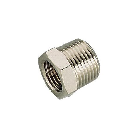 Réduction mâle/femelle A4, filetage mâle 1/2 pouce gaz x filetage femelle 3/8 pouce gaz