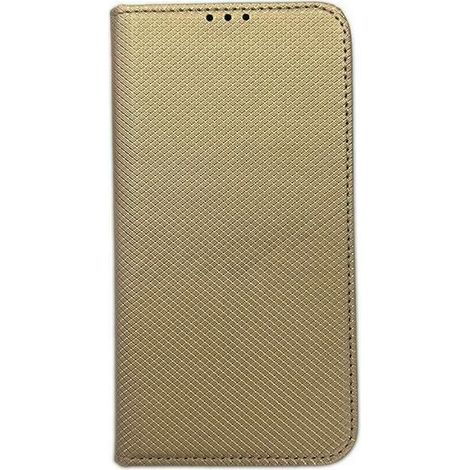 Funda tipo libro Smart Magnet para iPhone 15 Pro Max 6.7 color oro/oro (1/3)
