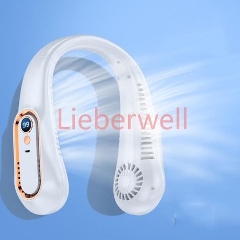 Ventilateur de cou , YSTP , Modèle suspendu , 3 vitesses , 7000 mAh , USB rechargeable (1/4)