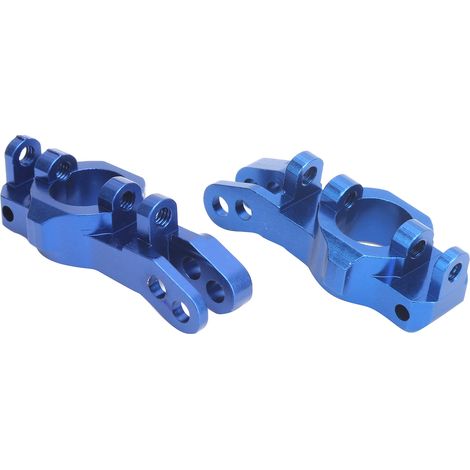 Paar RC-C-Hub-Träger aus robuster Aluminiumlegierung für Vorder- und Hinterachse, passend für Redcat 1/10 XTE RC-Car, Dunkelblau (1/5)