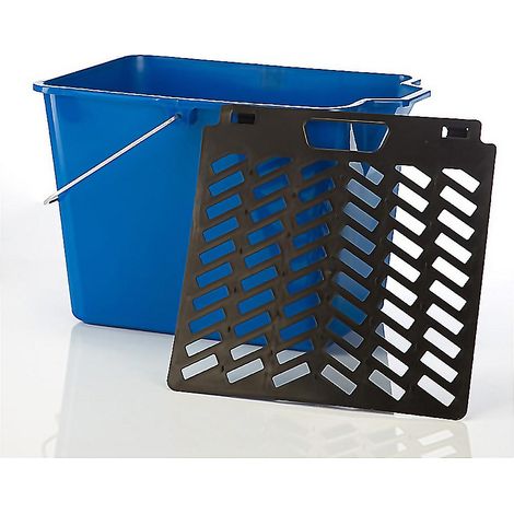 CUBETA 14L. CON REJILLA PLAST.RECICLAD.1 ASA
