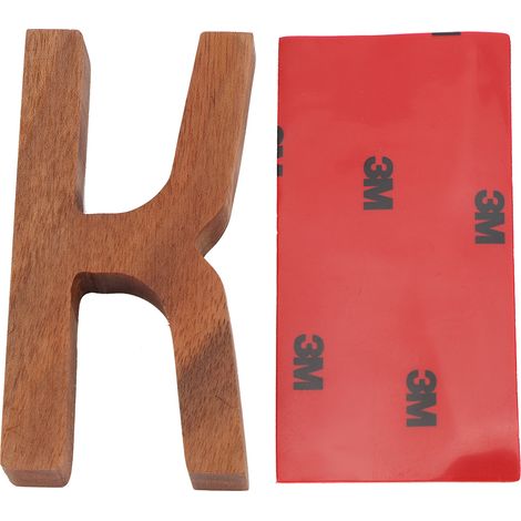 Lettres en Bois pour Décoration Murale DIY, Ornements de Maison en Anglais, Accessoires de Photographie, Panneaux Lettres (1/5)
