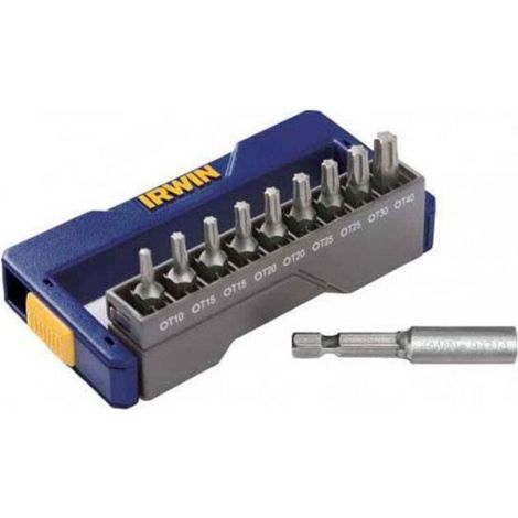Irwin 1868197 Bit Set Torx Plus Bit Holder 10 Piece Set