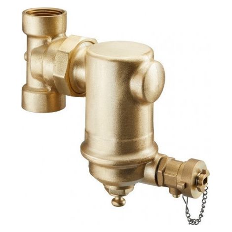Séparateur de boue DN 20, PN 16, position d'installation verticale, avec séparateur de magnétite