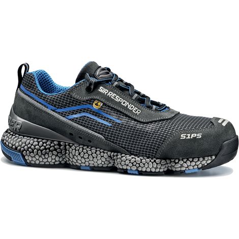 SIR SAFETY SYSTEM Moher Chaussures de sécurité S1PS respirantes gris Taille 45 (1/2)