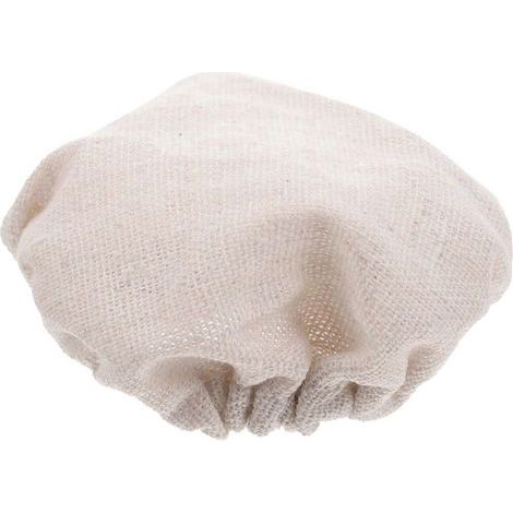 Stoffdeckel für Einmachgläser, Ersatzdeckel, Schutzhülle für Gärgläser – 9,00 x 9,00 x 0,50 cm – Hellgrau (1/2)