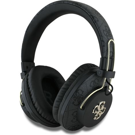 Cuffie circumaurali Guess Bluetooth ENC 4G con logo, colore nero. (1/5)
