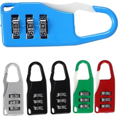 de 6 cadenas à combinaison pour bagages valises et casiers (1/5)