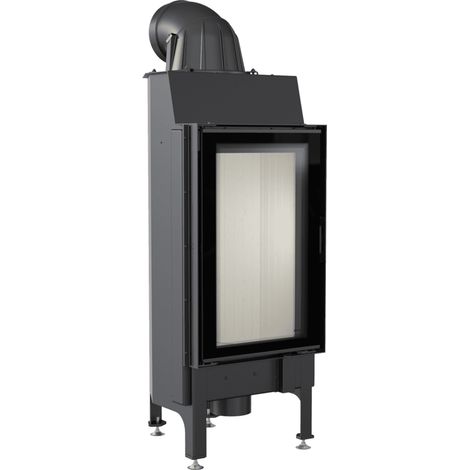 Kamineinsatz aus Stahl KRATKI NADIA 9 kW Ø 200 Doppelverglassung (1/5)