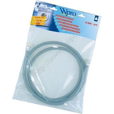 Rallonge Tuyau D Alimentation Eau - 20 Bar - Pour Machine A Pression - Diametre 20 27 Mm - 3 4 Pouces - Froid Jusqu A 25 C - Avec Joints - 1 Piece