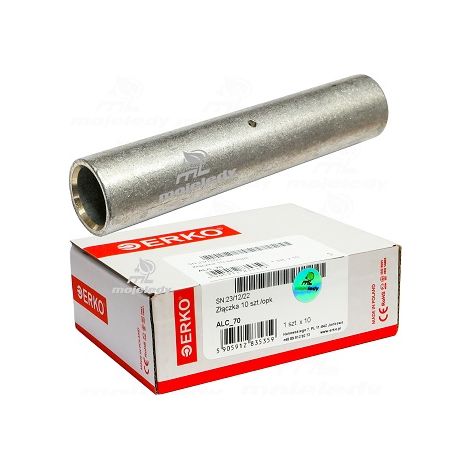 Aluminiumverbinder, Verbindungshülse ALC 70, 10 Stück, Erko