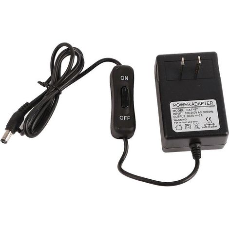 Alimentation 9V 2A pour coupe-mousse à aiguille de 15 cm avec fonction de protection, adaptateur secteur CC en plastique. (1/4)