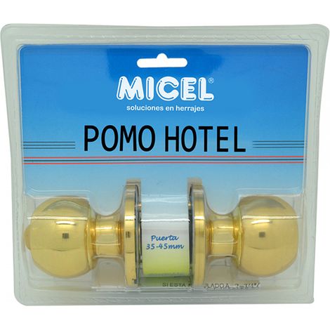 POMO PUERTA BOLA HOTEL LATON PULIDO