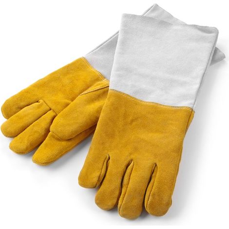 Wärmeschutz-Küchenhandschuhe aus Leder - Hendi 556689 (1/3)