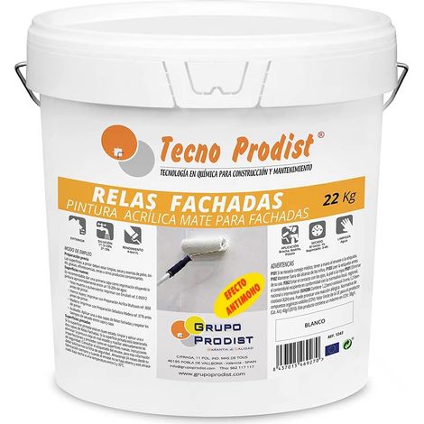 Tecno Prodist Relas Fachadas - Pintura Impermeabilizante para Fachadas