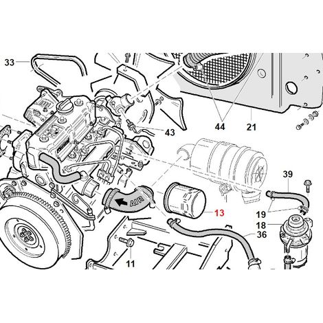 ORIGINAL GIANNI FERRARI Motor DAIHATSU Ölfilter