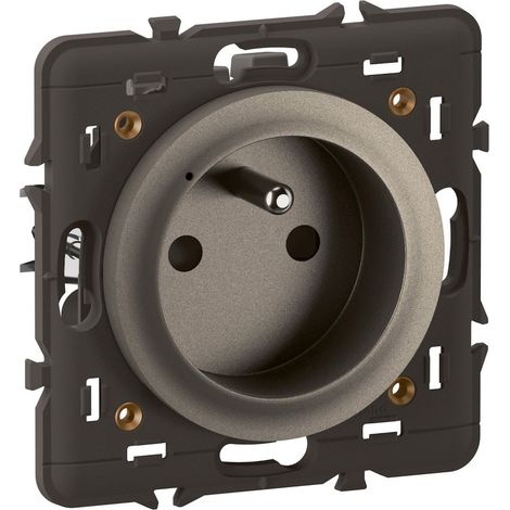 prise connectée - 16a - céliane with netatmo - titane - legrand ct0460