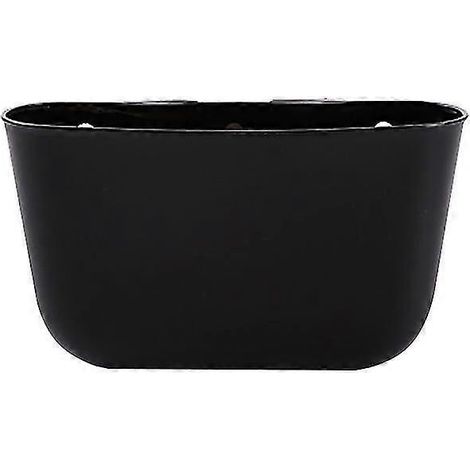 Sac poubelle de voiture, poubelle suspendue pour voiture, mini-poubelle, boîte de rangement pour voiture, poubelle de voiture résistante à l'eau, sac poubelle auto (2 pièces, noir) (1/5)