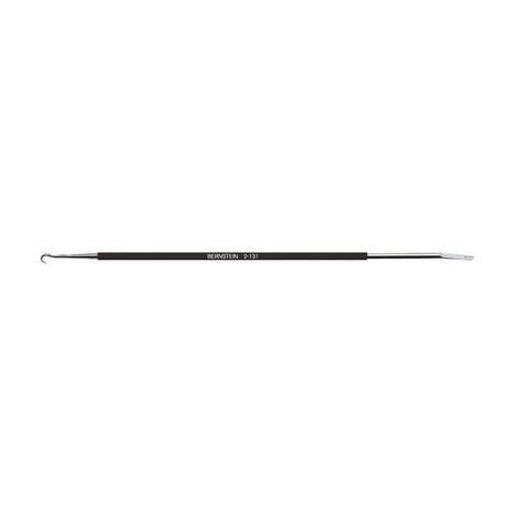 Bernstein 2-131 Gancho para resorte acero niquelado 220 mm