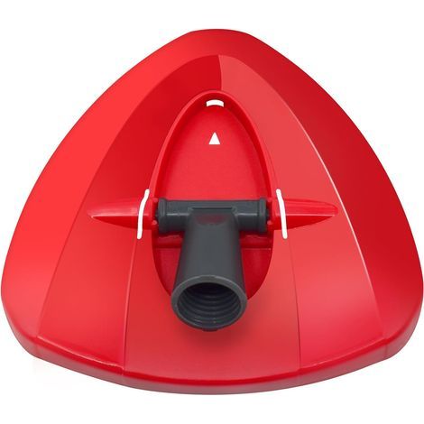 Base rotative de rechange compatible avec le système de balai Vileda EasyWring à 1 réservoir tête de rechange et accessoires pour base triangulaire (1/5)