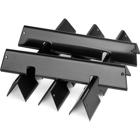 67046 Bars de flavorizer pour Weber Spirit 300 & GS4 Spirit II 300 Series, Spirit E/S 310 320 330 (avec bouton de commande avant), 7636 Pièces de rechange mises à jour pour barbecue Weber 69797