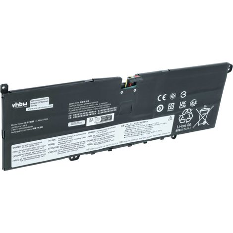 vhbw Akku Ersatz für Lenovo L19C4PH2 für Notebook (7750 mAh, 7,68 V, Li-Polymer) (1/5)