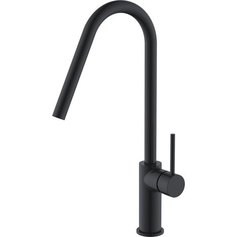 Grifo de cocina monomando negro mate Kenia de Imex (1/5)