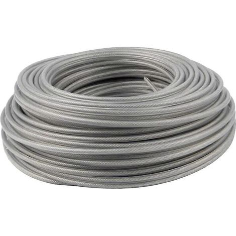 Fil d'acier de 3 mm pour débroussailleuse, accessoire pour tondeuse à gazon, fil de coupe résistant - Couleur aléatoire (1/5)