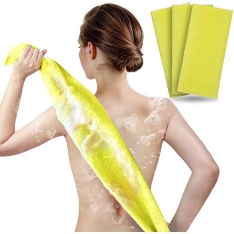 Toallas de baño, Aptas para todo tipo de piel, Dejan la piel más suave, Toallas de secado rápido, Juego de 3-30 x 90 cm (1/5)