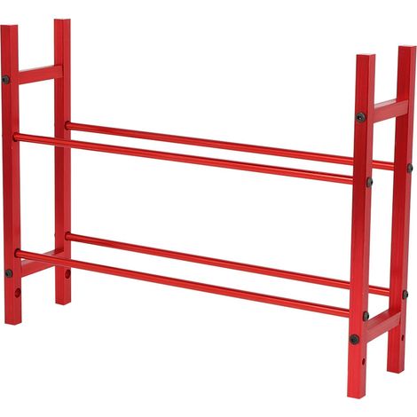 Étagère de rangement à 2 niveaux en alliage d'aluminium pour pneus de 1,9 pouce (4,8 cm) pour voiture tout-terrain SCX10 90046 D90 (échelle 1/10). (1/5)