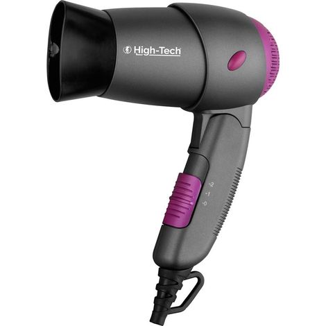 HIGH-TECH ASCIUGA CAPELLI PIEGHEVOLE 1200 W PHON DA VIAGGIO OKX (1/2)