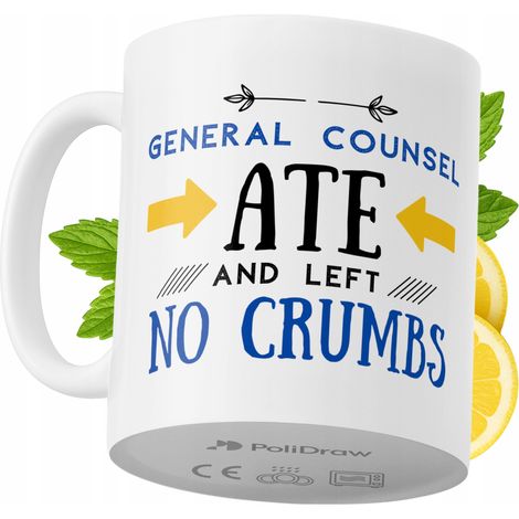 Lustige Kaffeetasse mit witzigem Textdesign für Rechtsberater – ideal für Geburtstage, Namenstage, Feiertage und besondere Anlässe. Hochwertige Tasse für Büro, Homeoffice und Arbeit. Farbe: Weiß, 330 