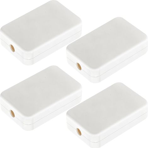 4 pièces Mini Boite de Dérivation Electrique 55x35x15mm Boîte de Jonction en ABS pour PCB Électronique Installation Intérieure Atelier ou Projets Électroniques (1/5)