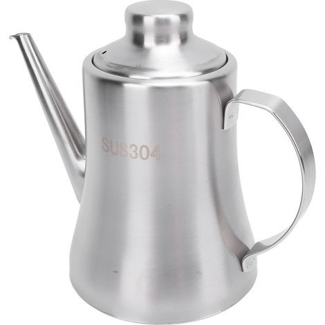 Conteneur graisse bacon avec passoire 304 inox pot stockage huile couvercle cuisine stockage friture cuisson 48oz (1/5)
