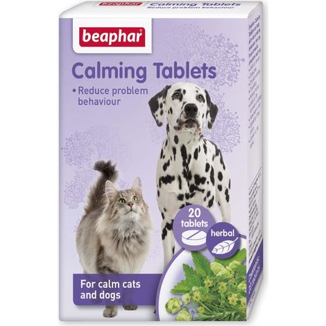 Beaphar Calming Tablets Cat and Dog 20 Tabs - 22112