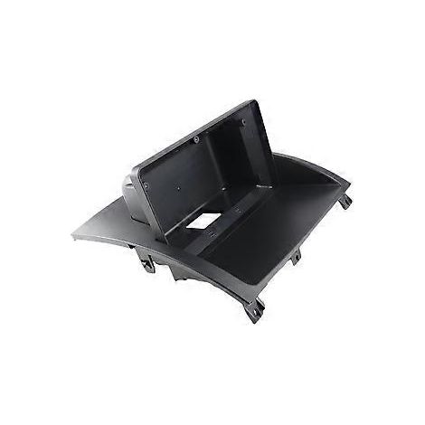 2-DIN-Autoradio-Einbaublende für MG3 (2010–2016) mit DVD-Stereoanlage, Rahmenplatte, Adapter, Einbaurahmen und Blenden-Set. (1/5)