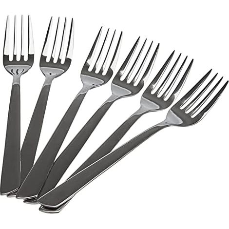 Arcos Serie Toscana, Forchetta Frutta Set (6 forchetta), Monoblocco Unipezzo Acciaio Inossidabile 18/10 e 140 mm, Colore Argento (1/4)