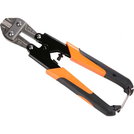 Pince coupante robuste Mini de 20 cm (8 pouces) pour boulons et câbles. Outil de coupe. (1/5)