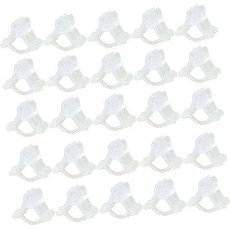 100 Pcs Plastic Grafting Clips for Seedlings 2, 2-4, 5mm (1/5)