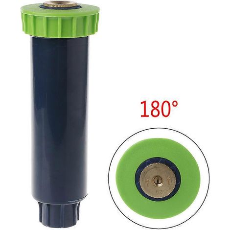 Arroseur automatique escamotable pour jardin, irrigation de pelouse, brumisation, buse demi-angle à 180° (1/5)