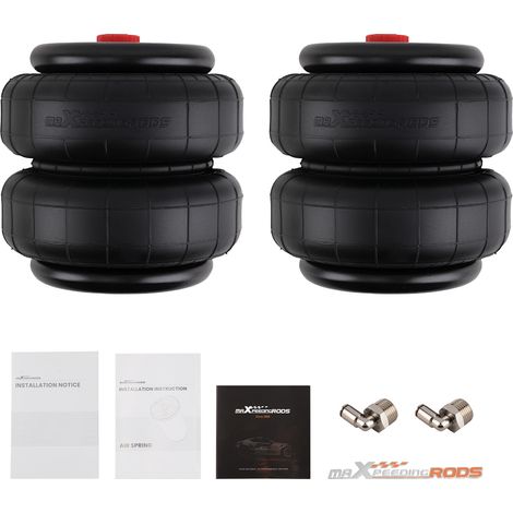 2X Air Suspension Bags 2500 LBS Universal Suspensión Neumática For Trucks (1/5)