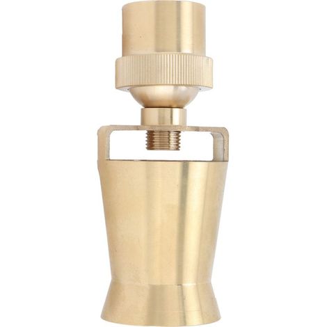 Buse de fontaine en laiton, style tour de glace, en cèdre, réglable, pour bassin, filetage femelle G1, 32 mm (1/5)