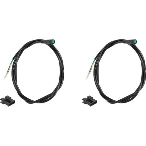 2 câbles de connexion pour écran de tableau de bord, pièces pour l'écran du scooter électrique KUGOO M4, câble d'accélérateur à 5 broches (1/4)