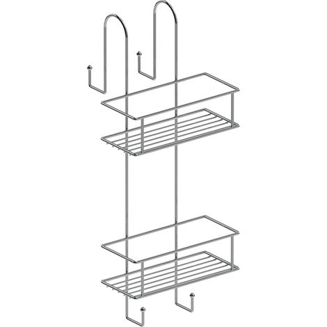CESTELLO APPENDIBILE PER DOCCIA 'SPIDER' cm. 21 x 22,5 x h.54,5 - METAFORM