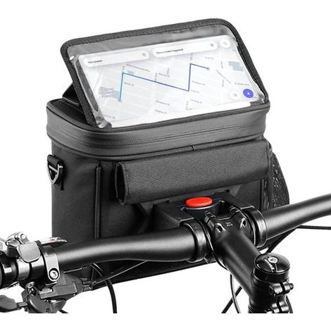 Borsa da manubrio per bicicletta - Borsa da manubrio - Borsa da telaio per bicicletta - Borsa da manubrio per bicicletta - Borsa da manubrio per bicicletta elettrica (1/5)
